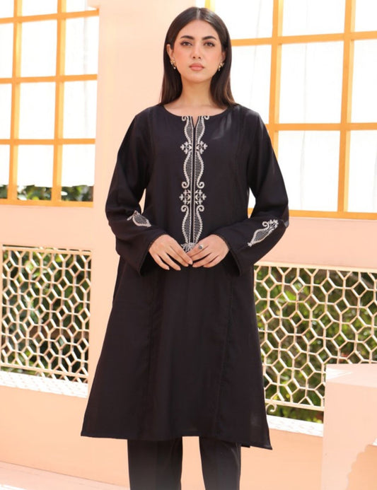 Cord.pk : Black Embroidered (Marina)